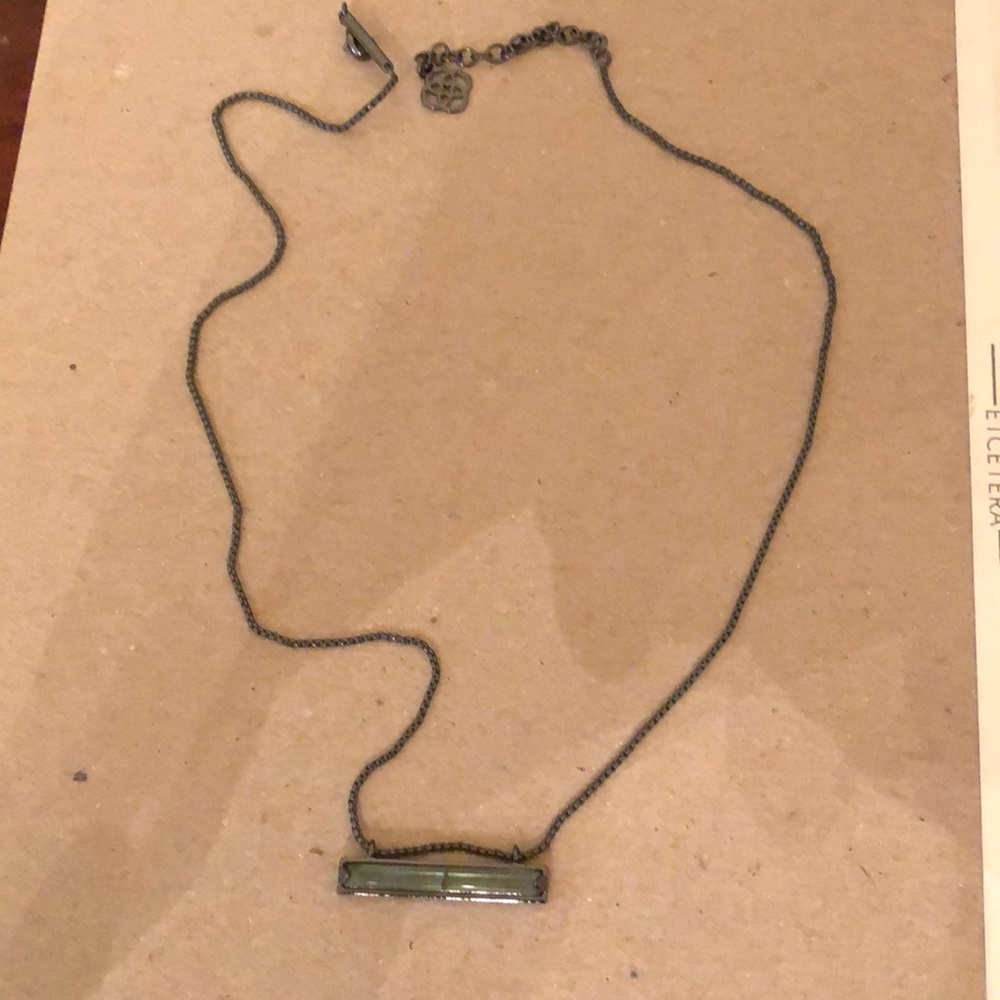 Kendra scott black necklace